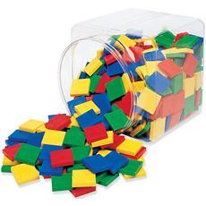 컬러 타일 (400개) Square Color Tiles